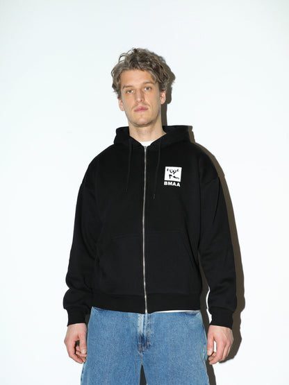 Beyond Medals - Vetoketjullinen huppari BMAA Musta