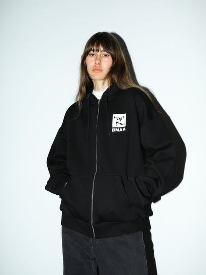 Beyond Medals - Vetoketjullinen huppari BMAA Musta