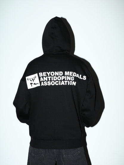 Beyond Medals - Vetoketjullinen huppari BMAA Musta