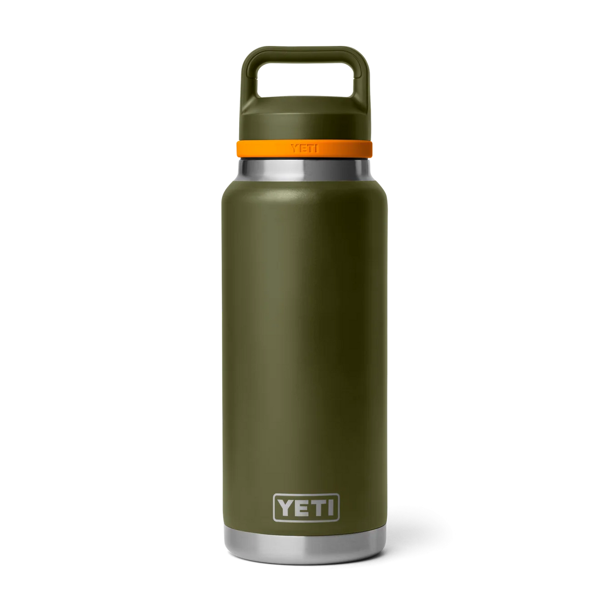 YETI - Rambler 36 oz Bottle with Chug Cap (Olive / Orange)