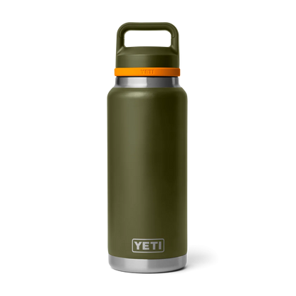 YETI - Rambler 36 oz Bottle with Chug Cap (Olive / Orange)