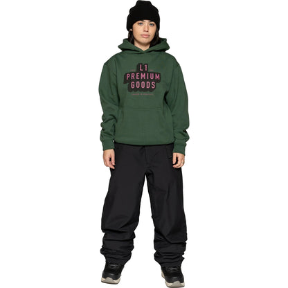 L1 Premium Goods - Krush Naisten Housut MUSTA