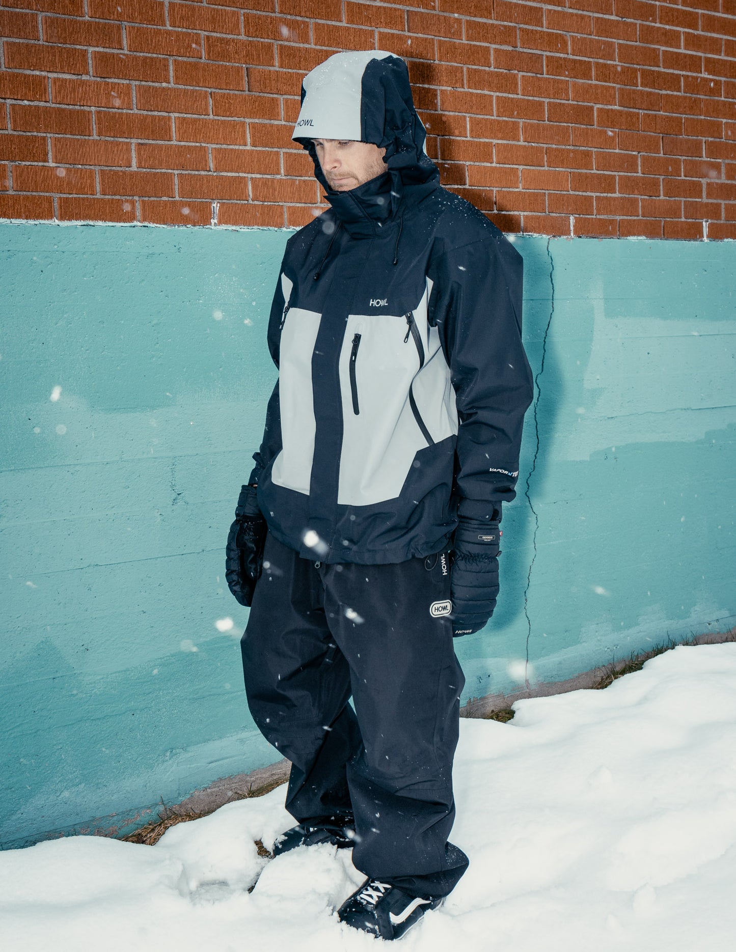 Howl Supply - SHELL JACKET Musta