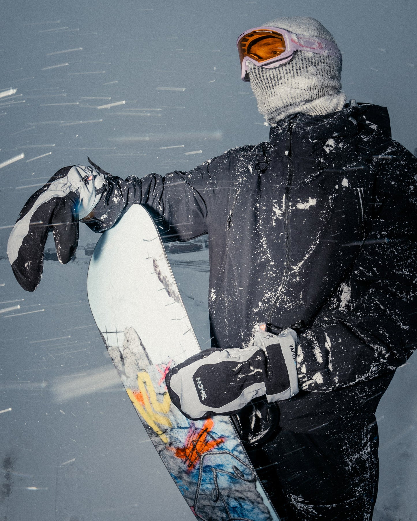 Howl Supply - KUZYK HANSIKKAAT Harmaa