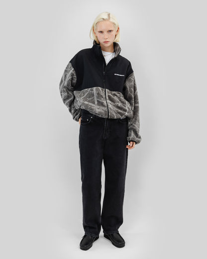 Beyond Medals - Ruskea tekninen fleecetakki