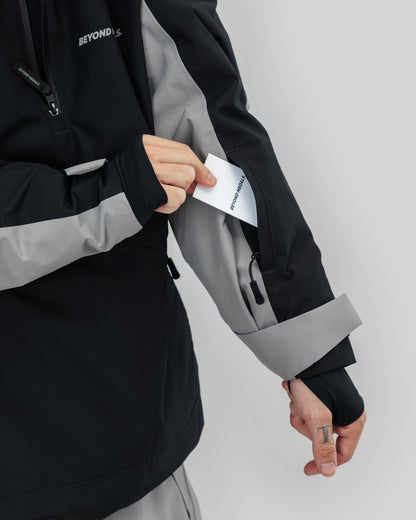 Beyond Medals - Retroanorakki 2L Musta