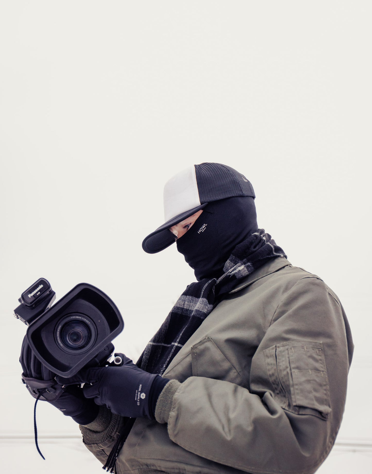 Howl Supply - LEGACY FACEMASK Musta