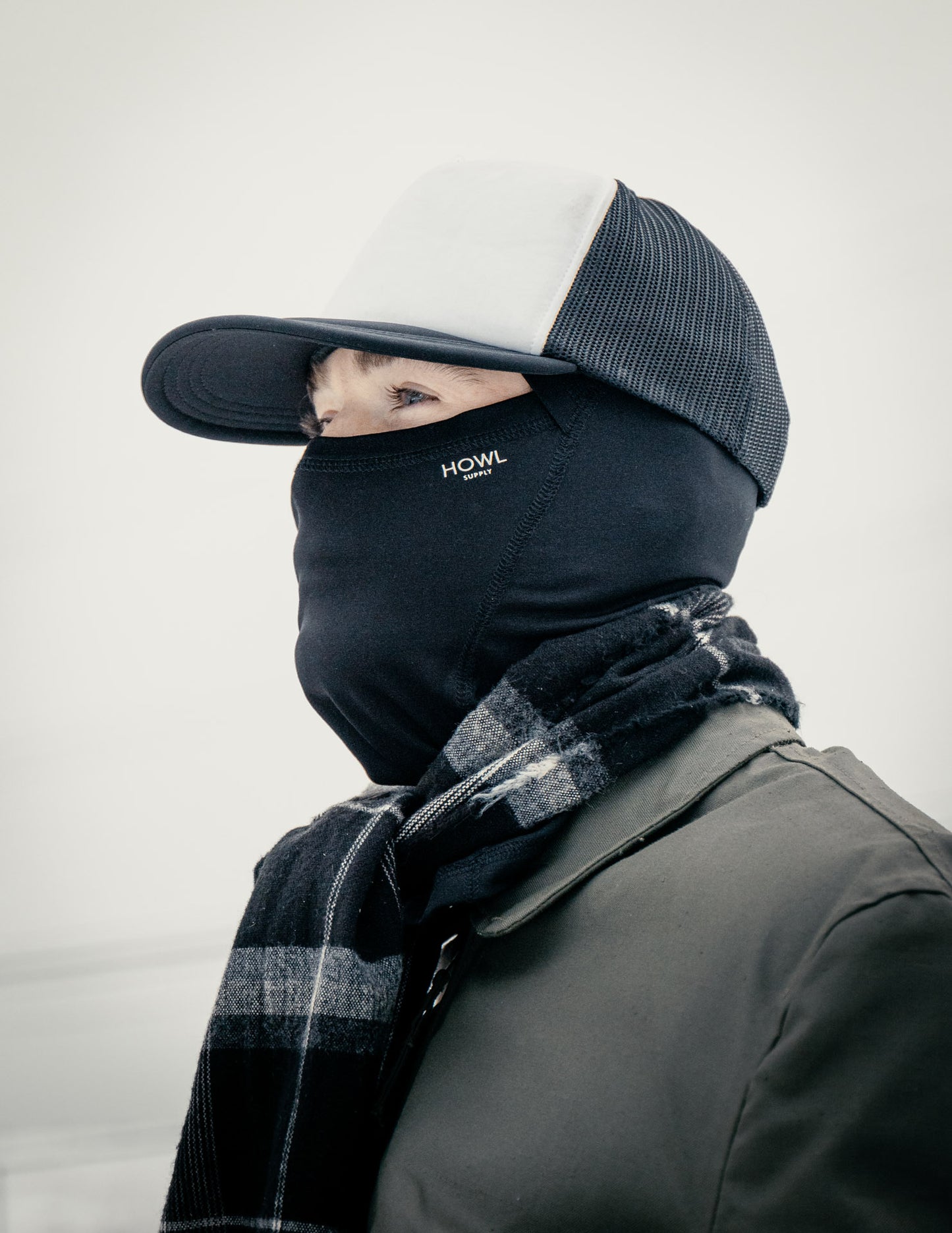 Howl Supply - LEGACY FACEMASK Musta