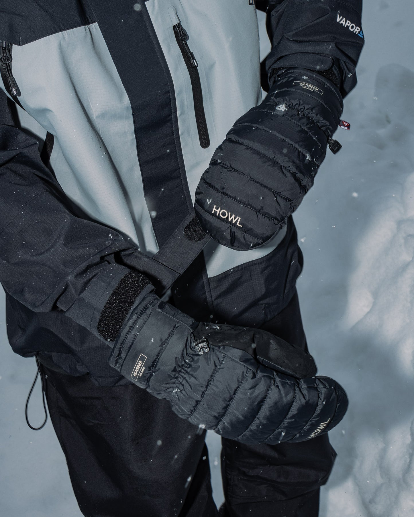 Howl Supply - DOWN Hansikkaat Putty