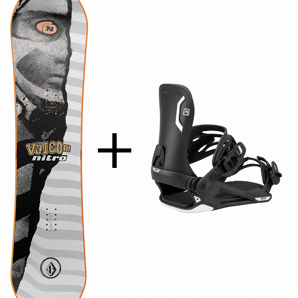 Nitro x Volcom - Ripper Nuorten + Talent Musta