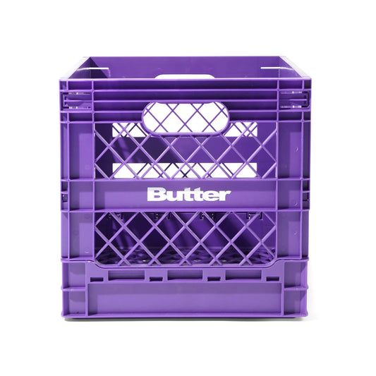 Butter Goods - Collapsable Record Crate, Purple
