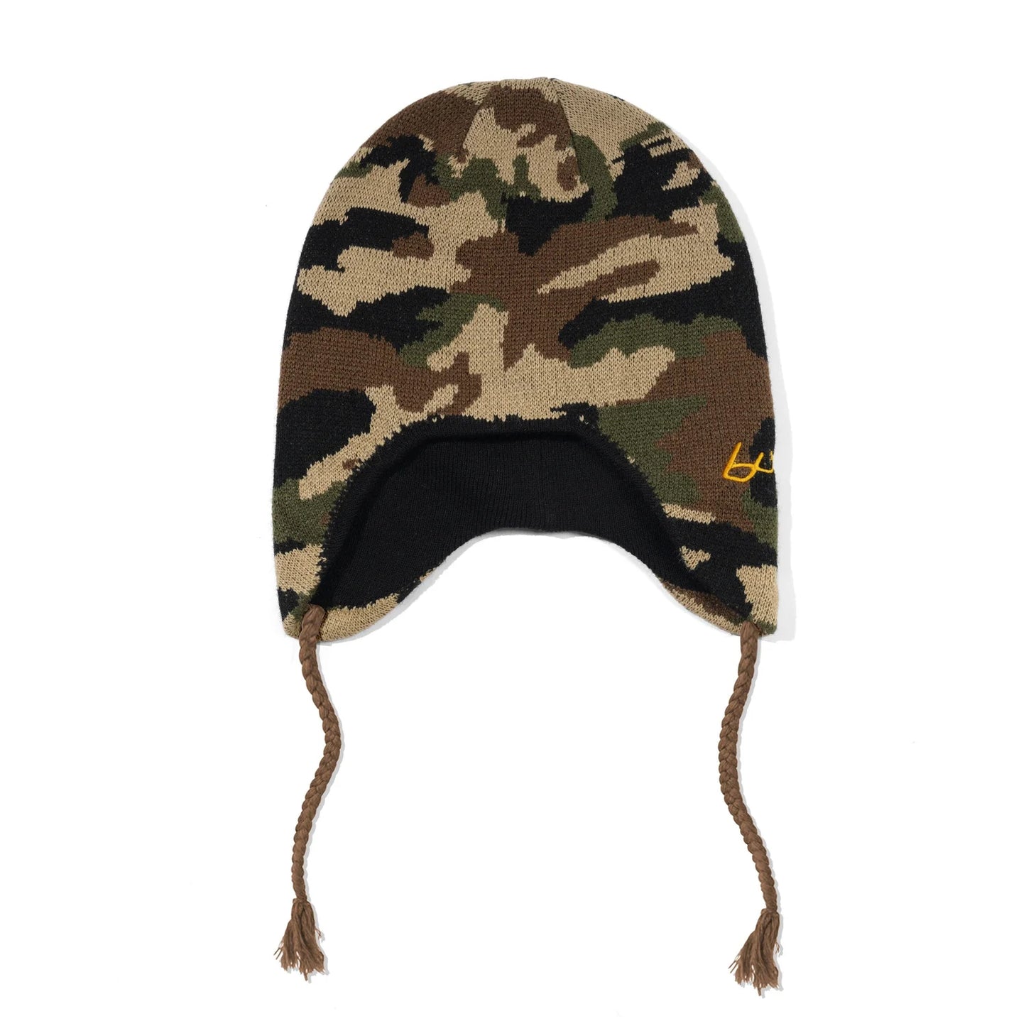 Butter Goods - Earflap Beanie Woodland Camo