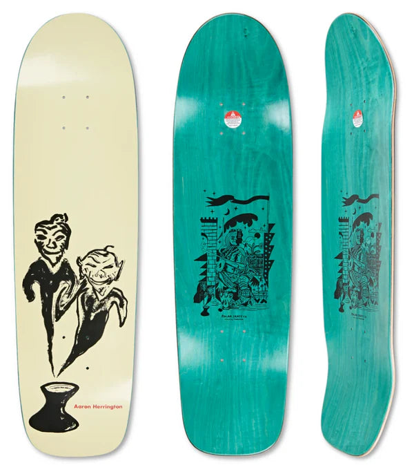 Polar Skate Co. - Aaron Herringtonin potti Demons Yellow SURF JR. 8.75"