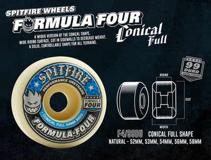Spitfire Wheels - F4 99A Conical Full Shape (Monia Kokoja)