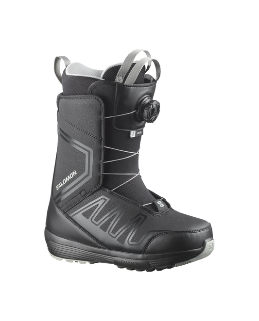 SALOMON PEARL BOA BLACK lumilautakengät