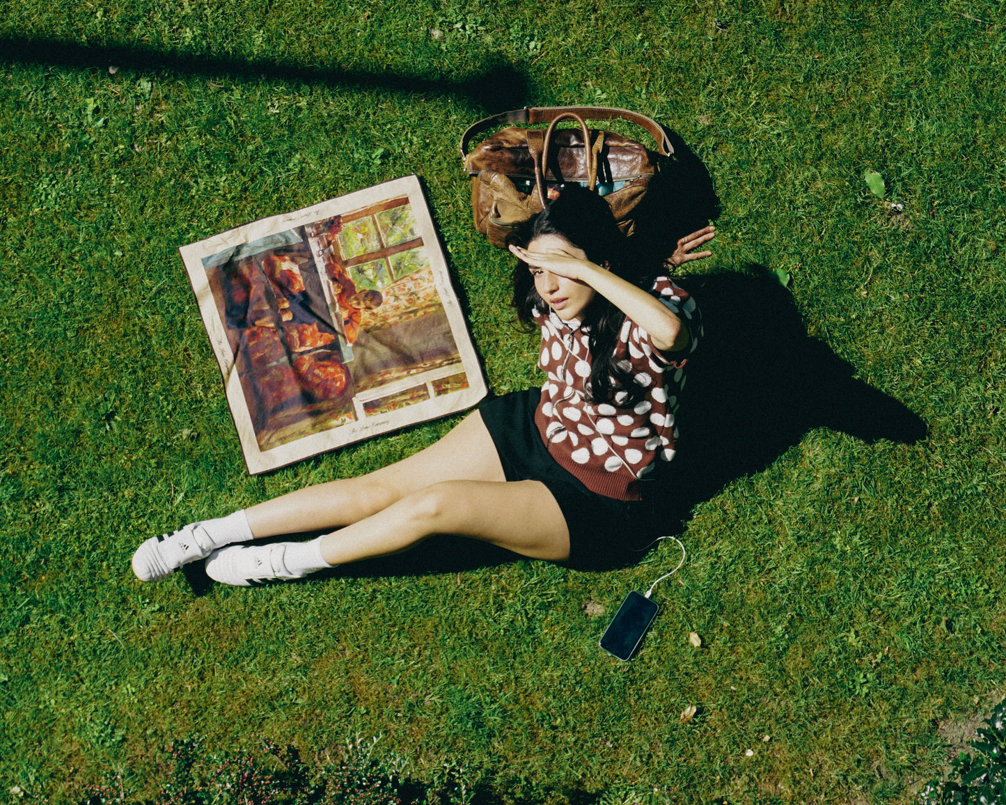 Loose Company - Pilkullinen vetoketjullinen poolopaita