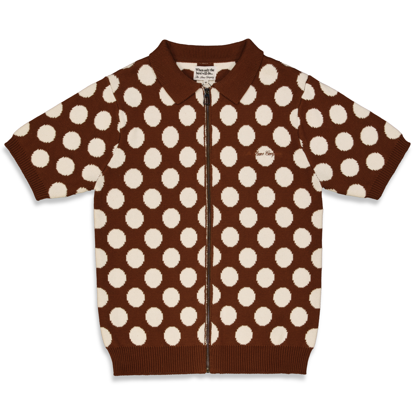 Loose Company - Pilkullinen vetoketjullinen poolopaita