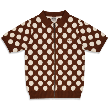 Loose Company - Pilkullinen vetoketjullinen poolopaita