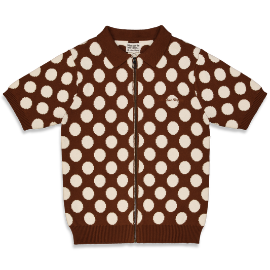 Loose Company - Pilkullinen vetoketjullinen poolopaita