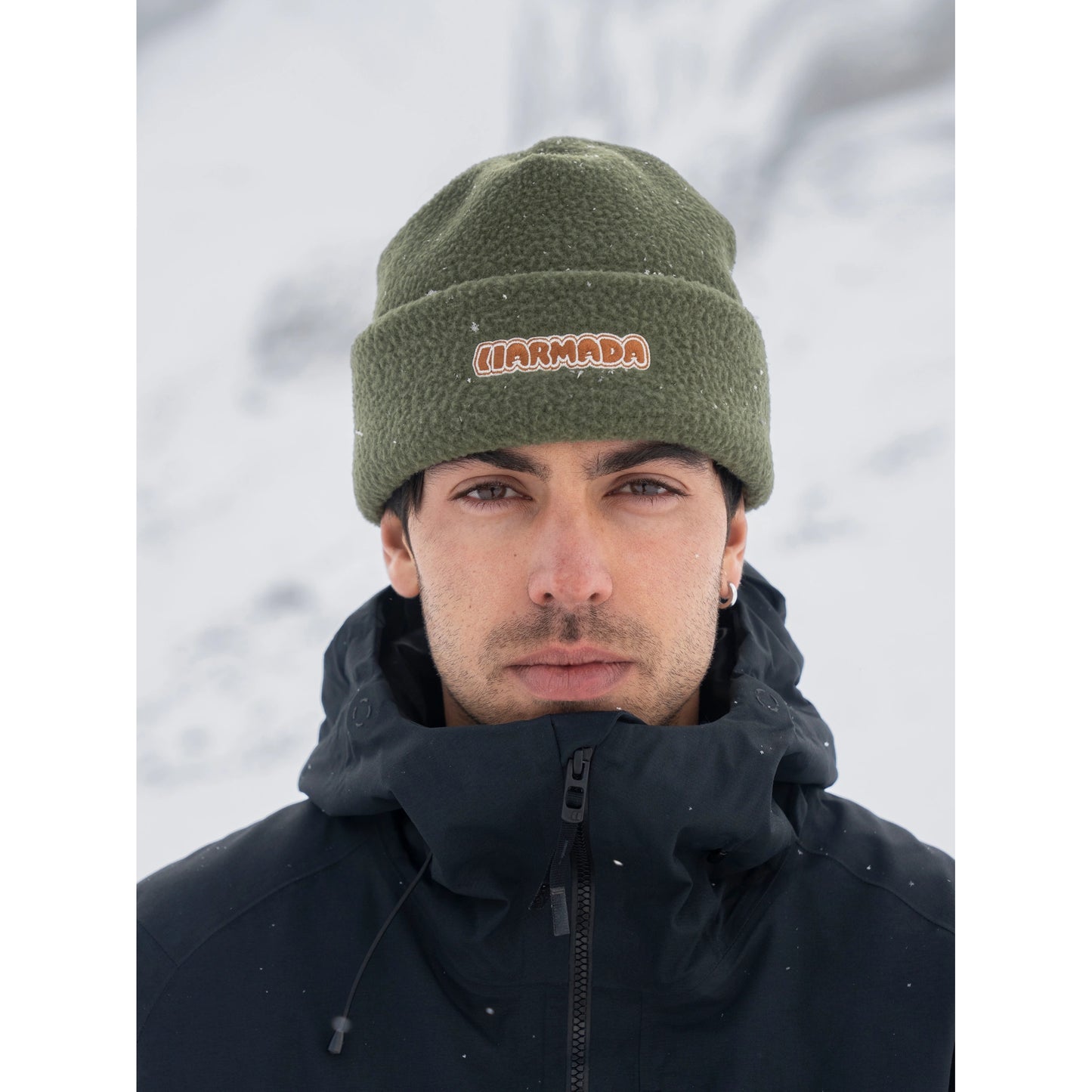 Armada - McCole Fleece-pipo Oliivi