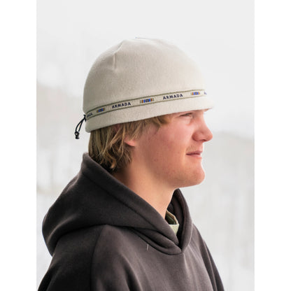 Armada - Nyörilukollinen Fleece-pipo KERMANVAINEN