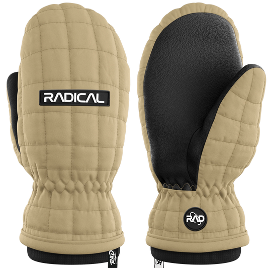 Rad Gloves - LUNAR MITTEN Ripstop Tan