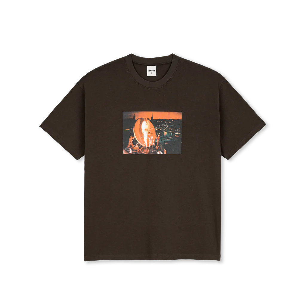 Lurpiv - Satellite Tee (ruskea)