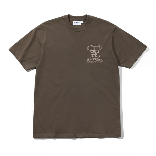 Butter Goods - Terrain Tee Brown