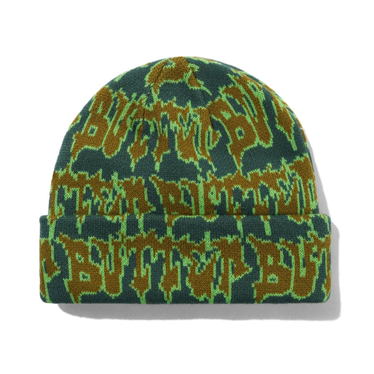 Butter Goods - Throw Beanie Forest/Lime