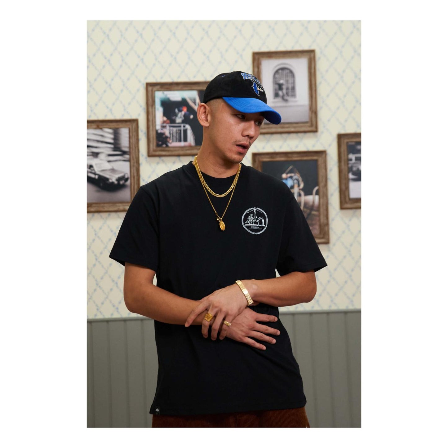 Helas - Derniers T-paita Musta