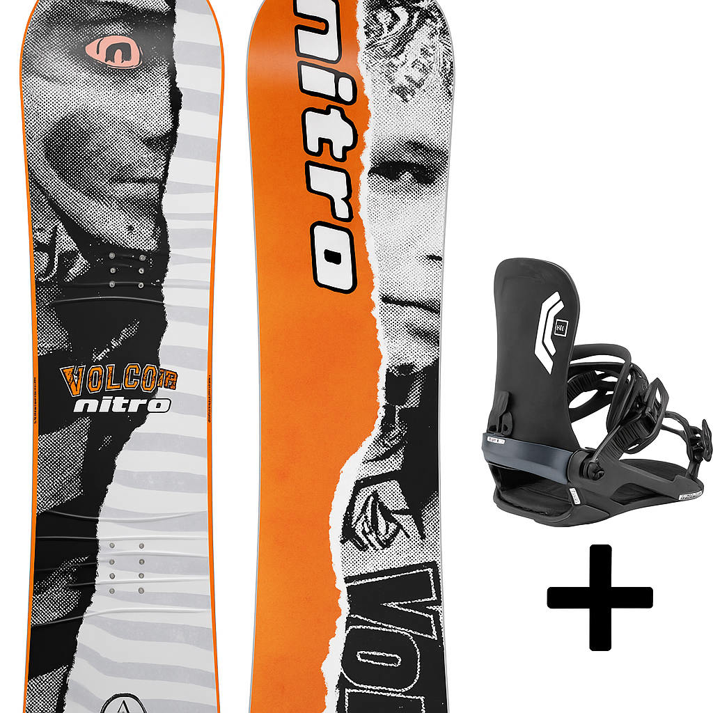 Nitro x Volcom - Ripper Kids 96 + Charger Micro 