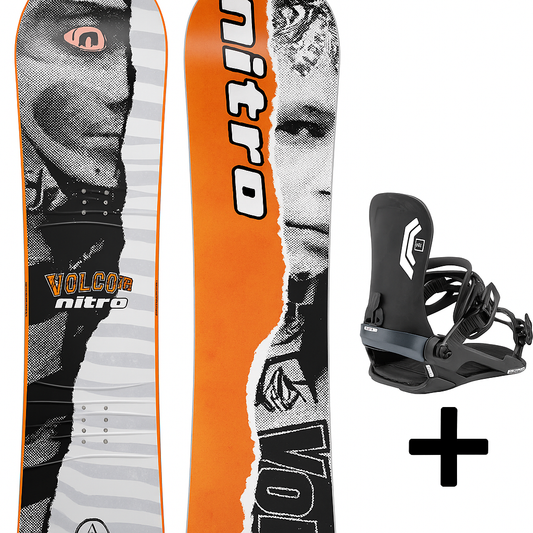 Nitro x Volcom - Ripper Kids 116-126 + Laturi Mini 