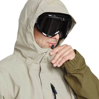 Volcom - L Gore-Tex -takki Tumma Khaki