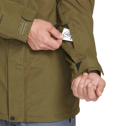 Volcom - L Gore-Tex -takki Tumma Khaki