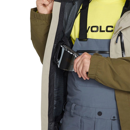 Volcom - L Gore-Tex -takki Tumma Khaki