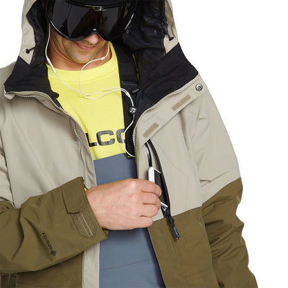 Volcom - L Gore-Tex -takki Tumma Khaki